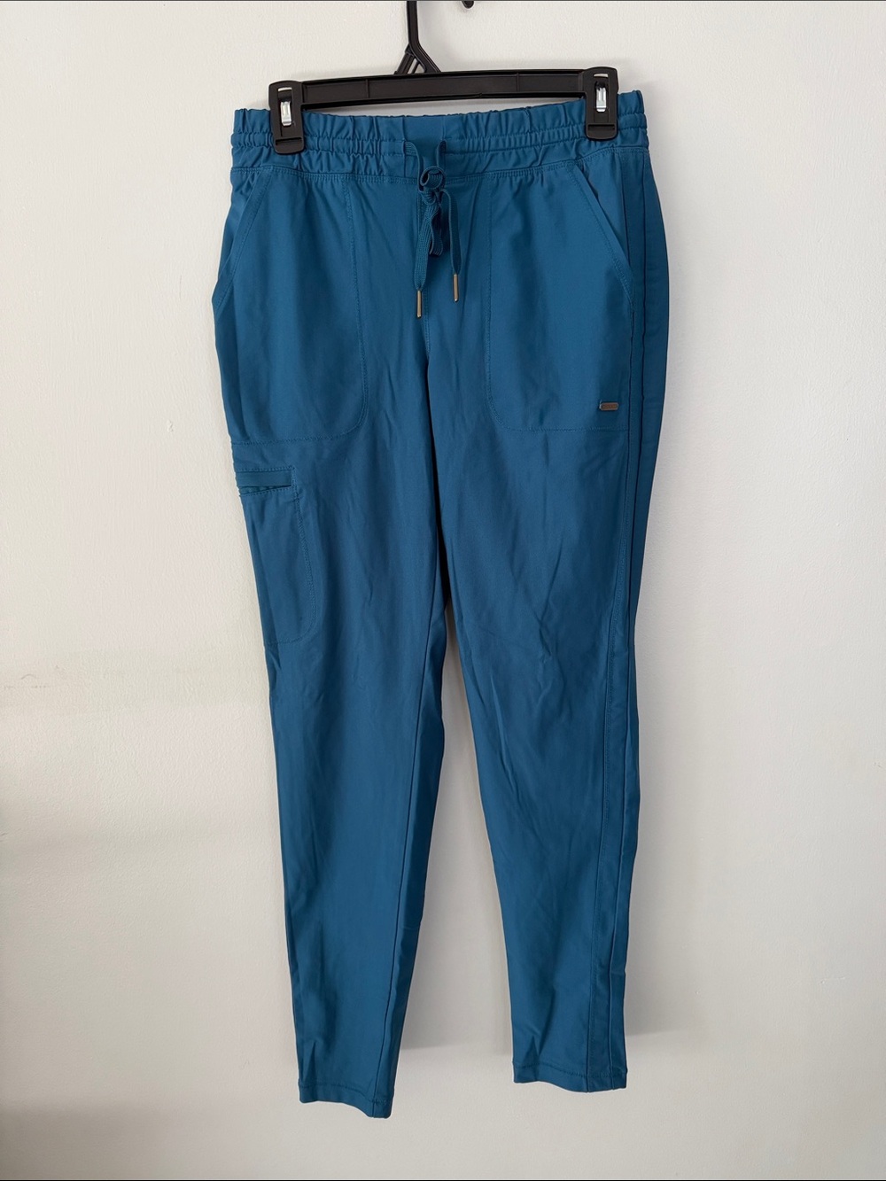 Cherokee Form Scrub Pants… Teal Blue Drawstring Jogger Pants